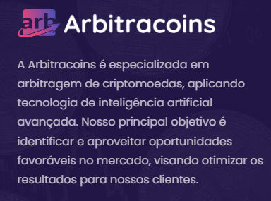 site oficial da Arbitracoins